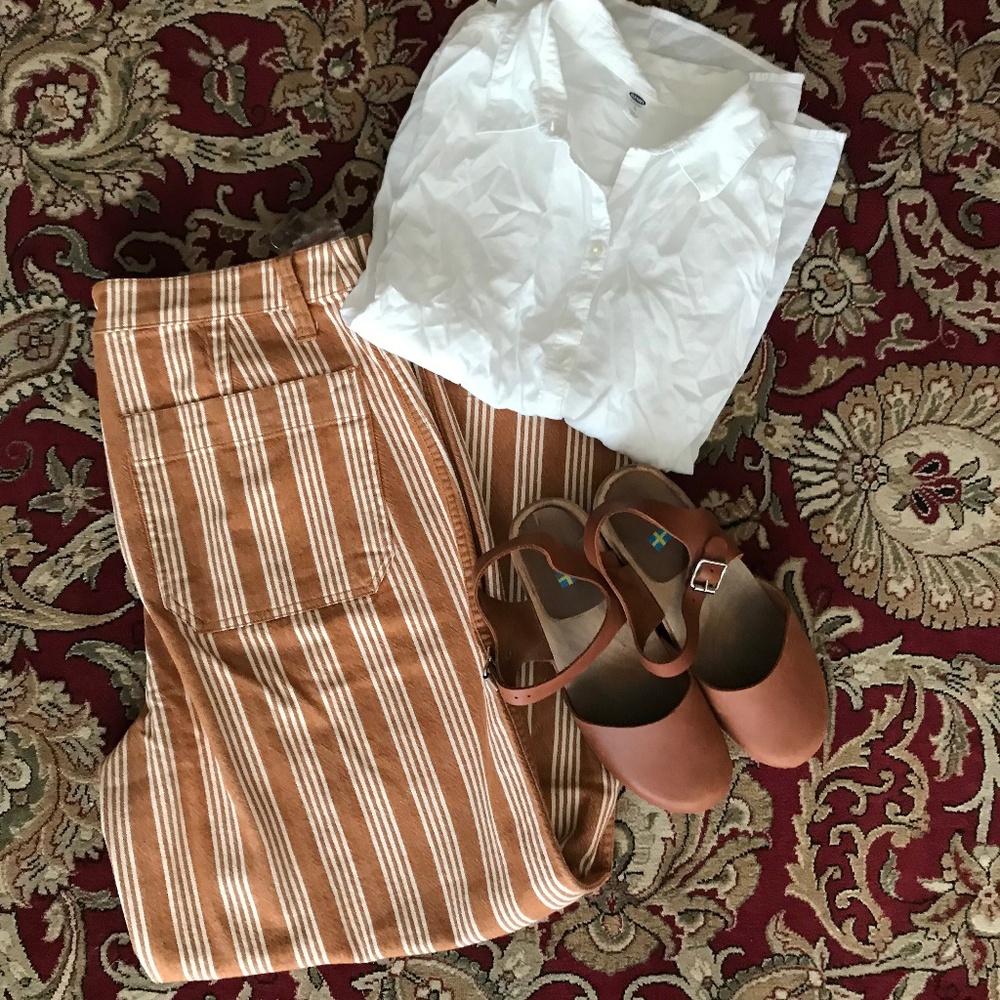 NWT | Madewell | Wide Leg Crop Pants | TALL